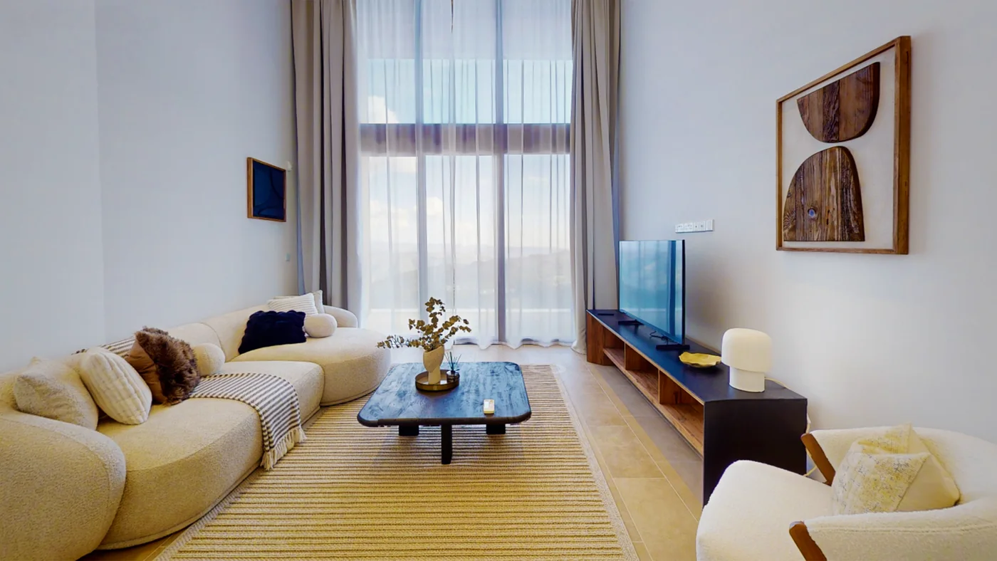 Paphos apartment after Molivin furniture installation and interior styling