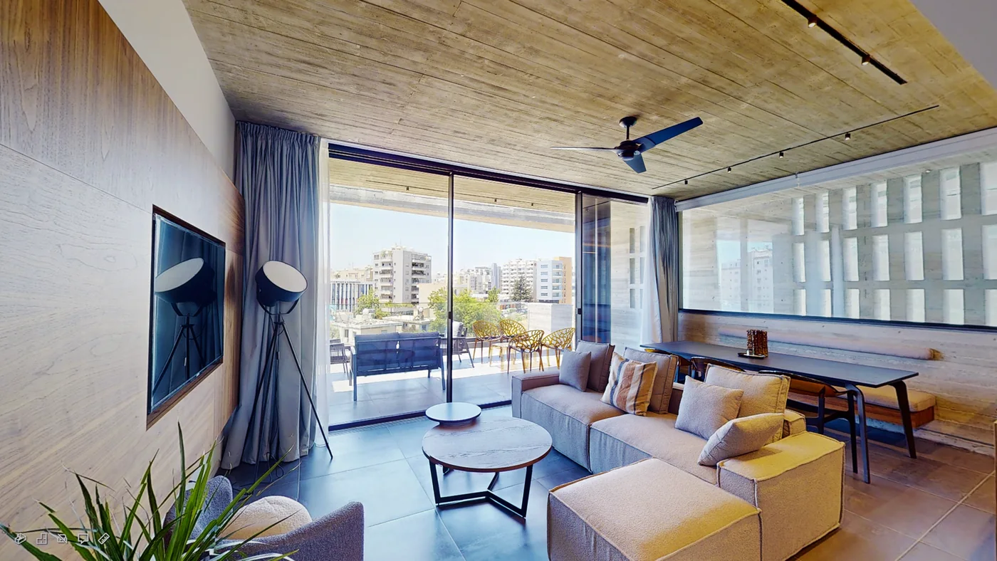 The same Limassol apartment after Molivin furnishing