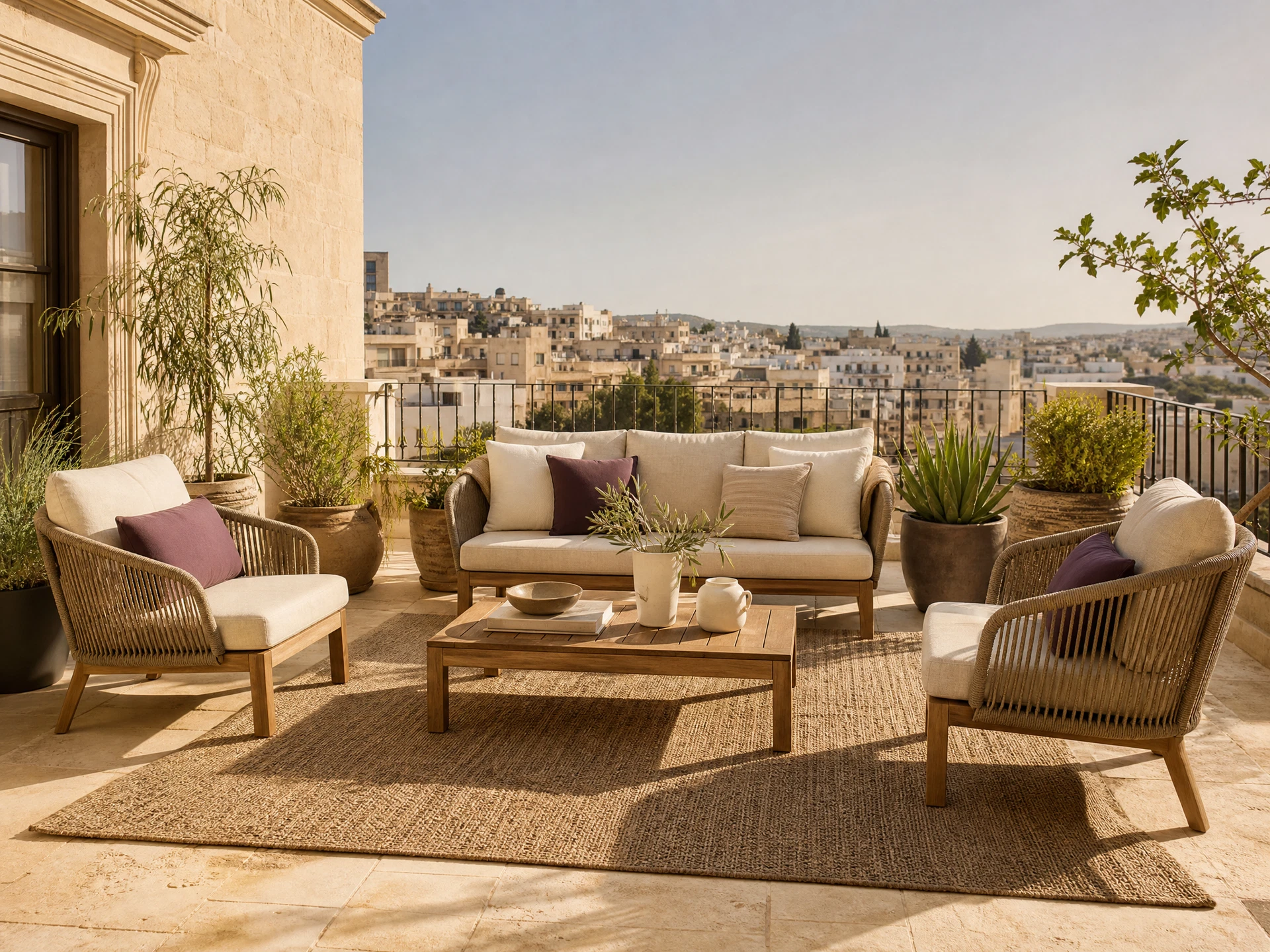 Cyprus Terrace outdoor lounge furniture concept